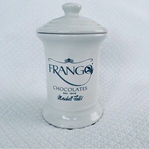 Marshall Fields Frango Chocolates Ceramic Jar
